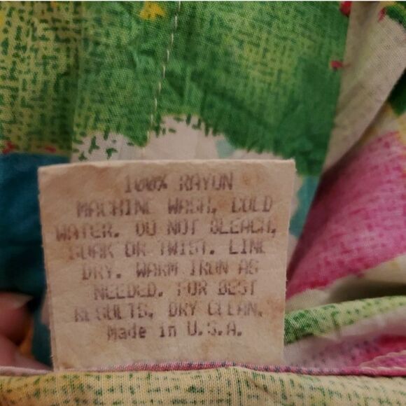 Vintage Jams World Dacy Hawaiian Aloha Shirt L - Picture 7 of 7